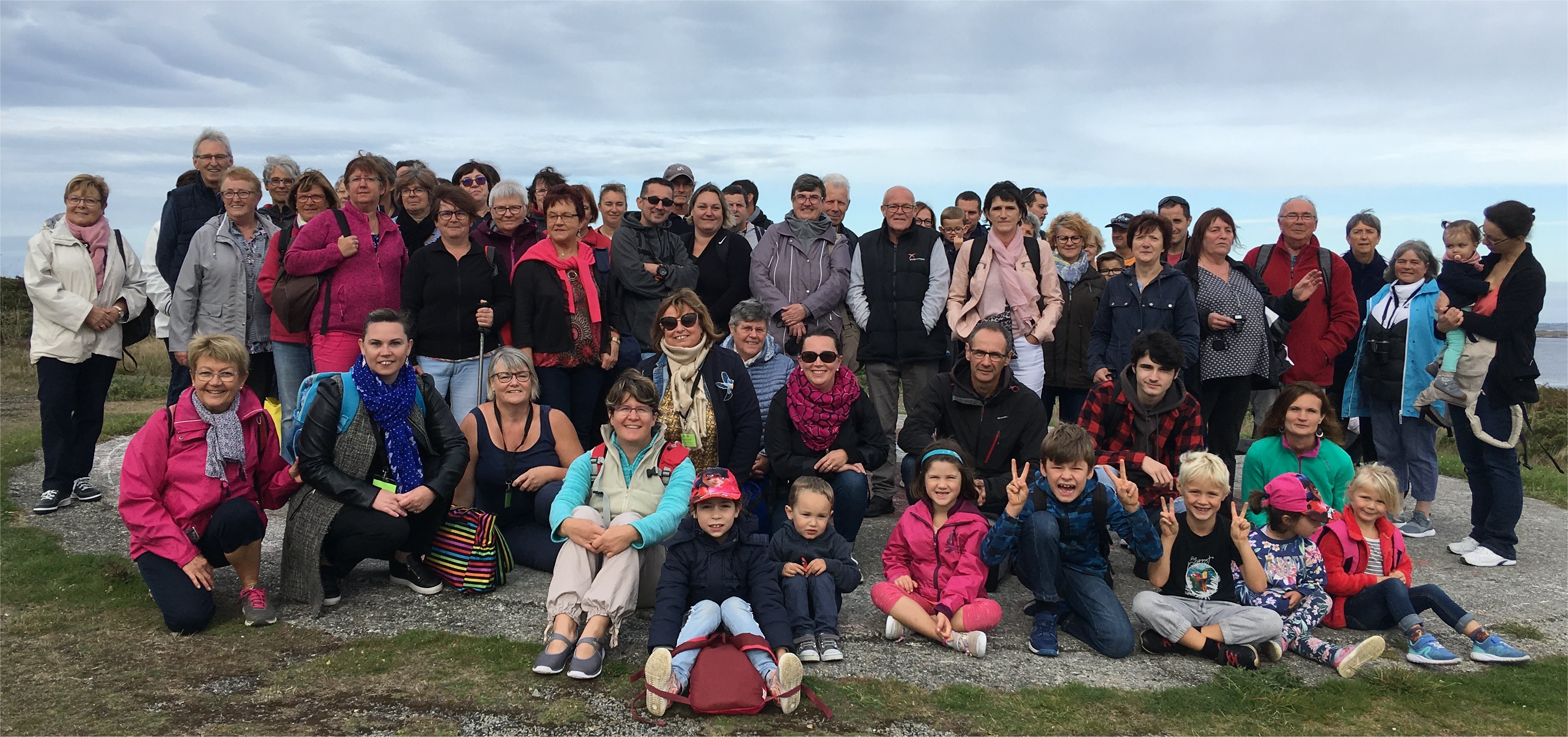 LES SALARIES VISITENT L'ILE MOLENE