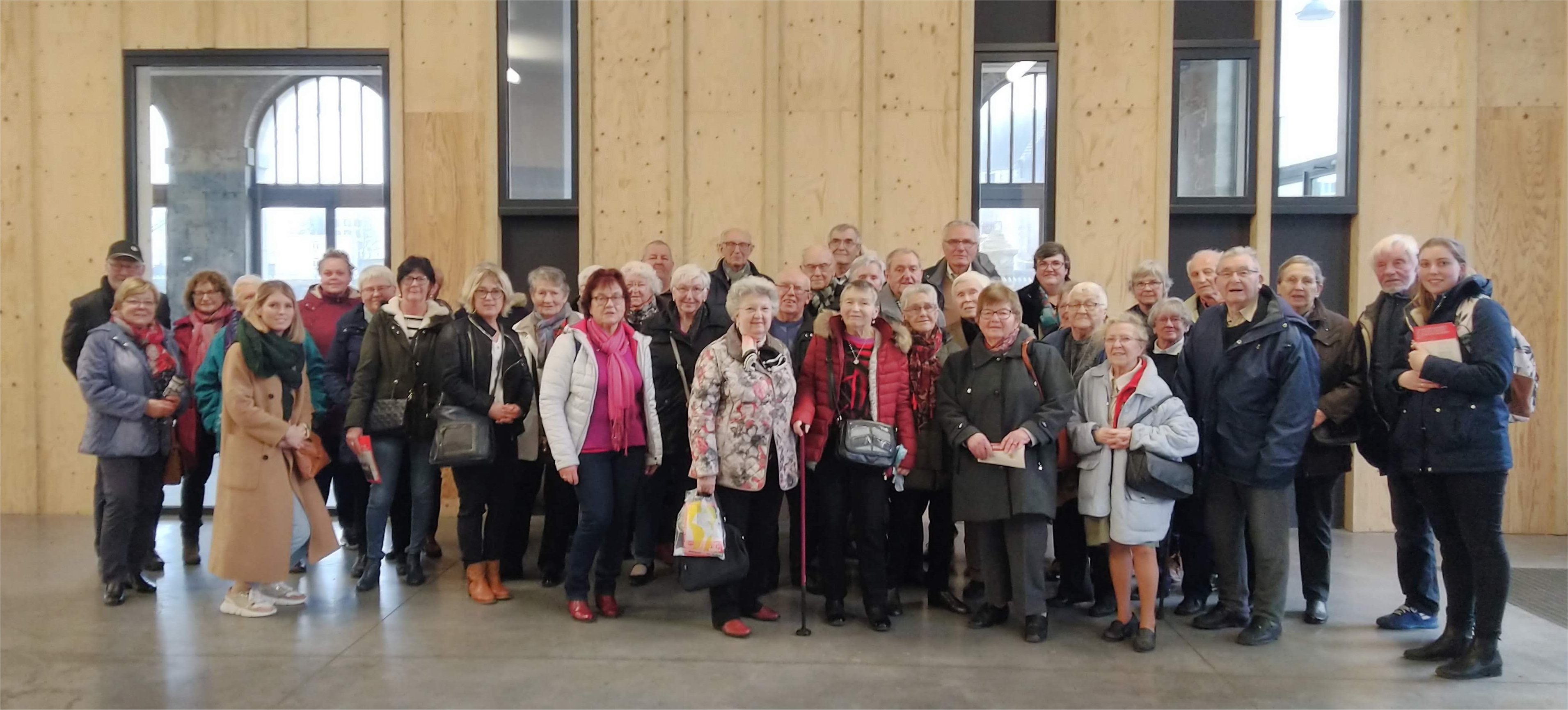 Les usagers visitent les Ateliers des Capucins