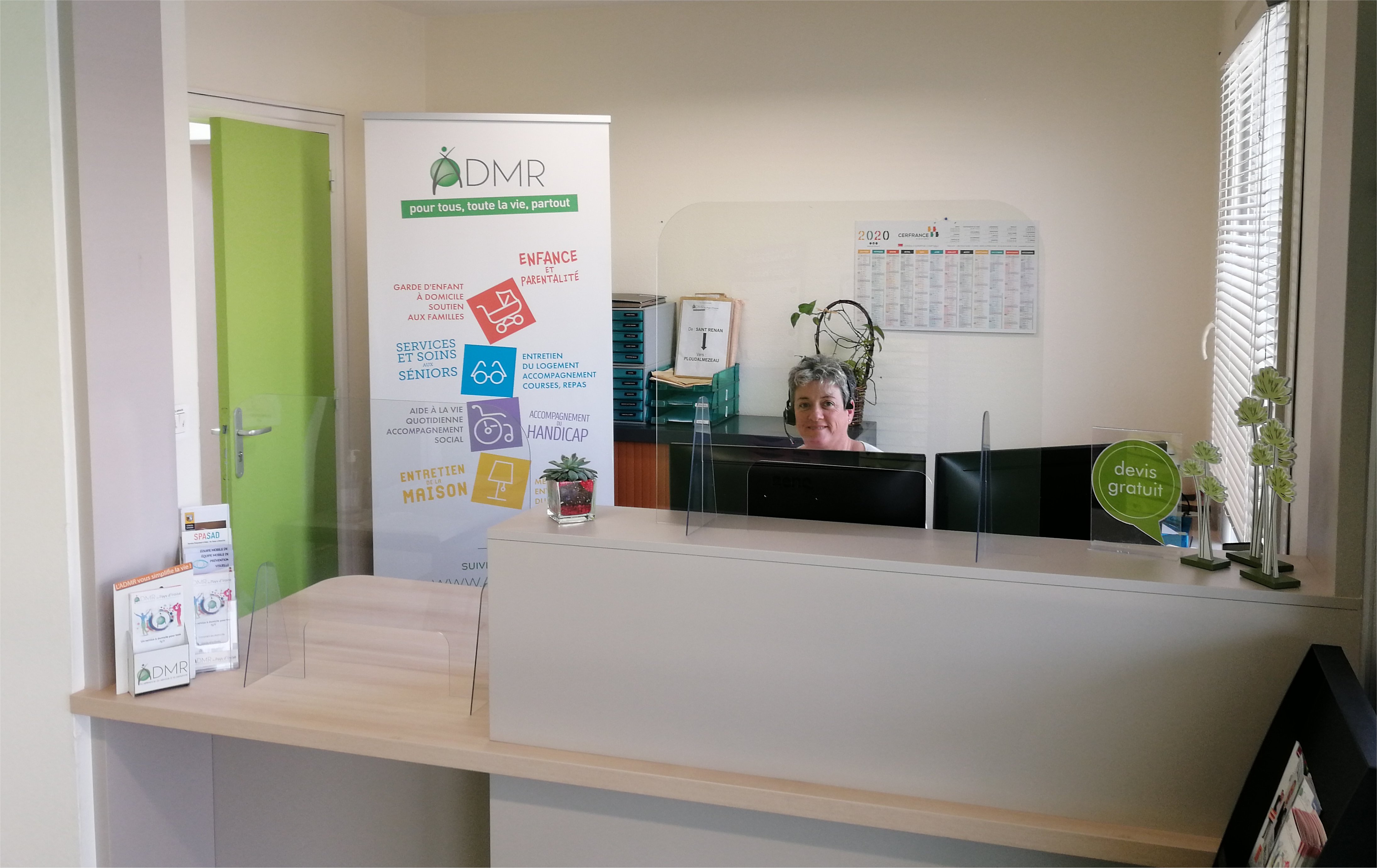 Un nouvel accueil au siège de l'association
