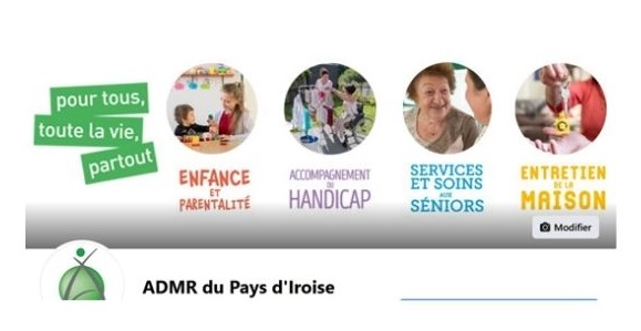 Retrouvez toute l'actualité sur la page Facebook ADMR du Pays d'Iroise