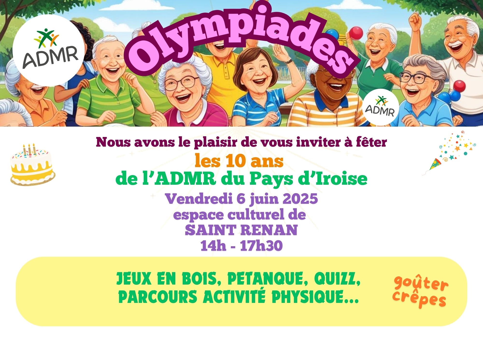 Les 10 ans de l'ADMR du Pays d'Iroise