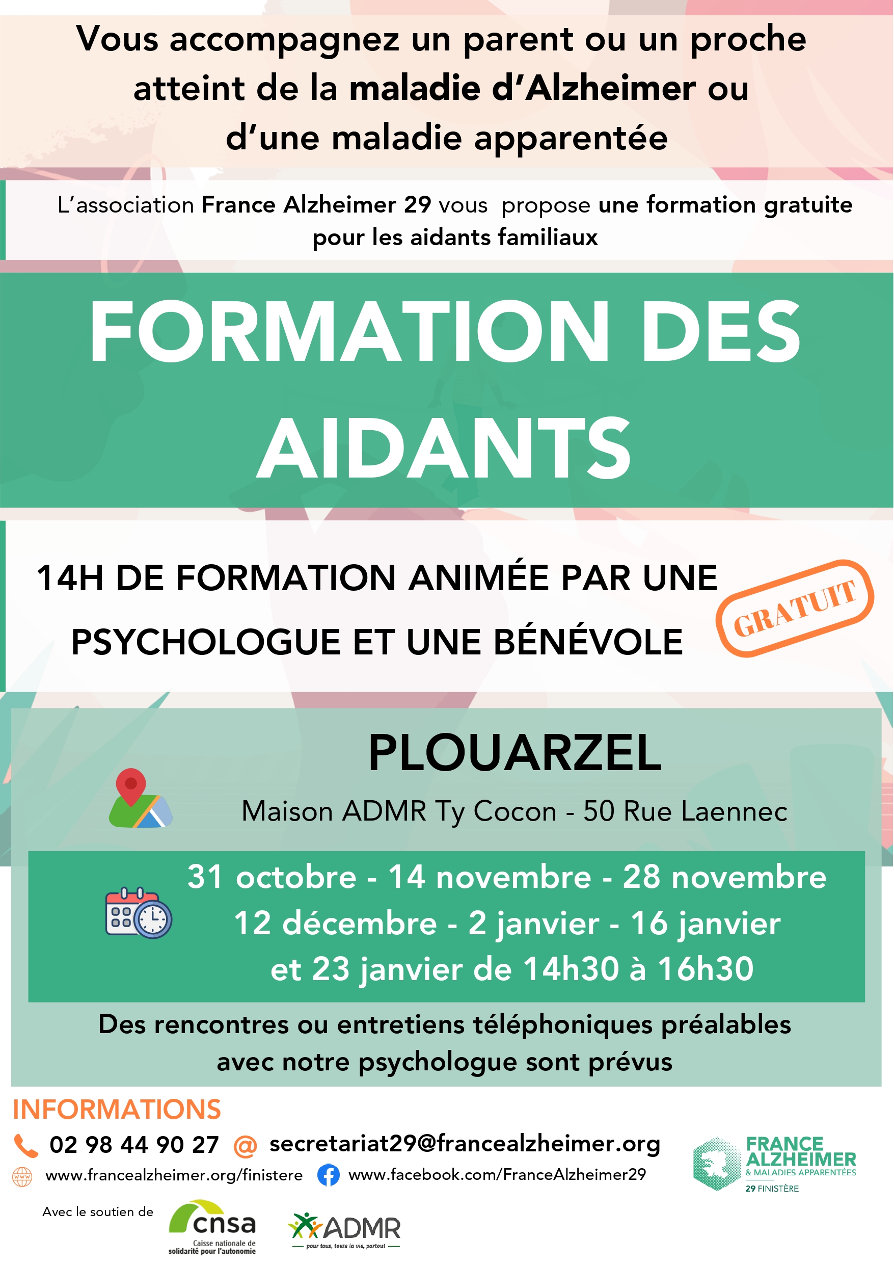 Formation des aidants - France Alzheimer