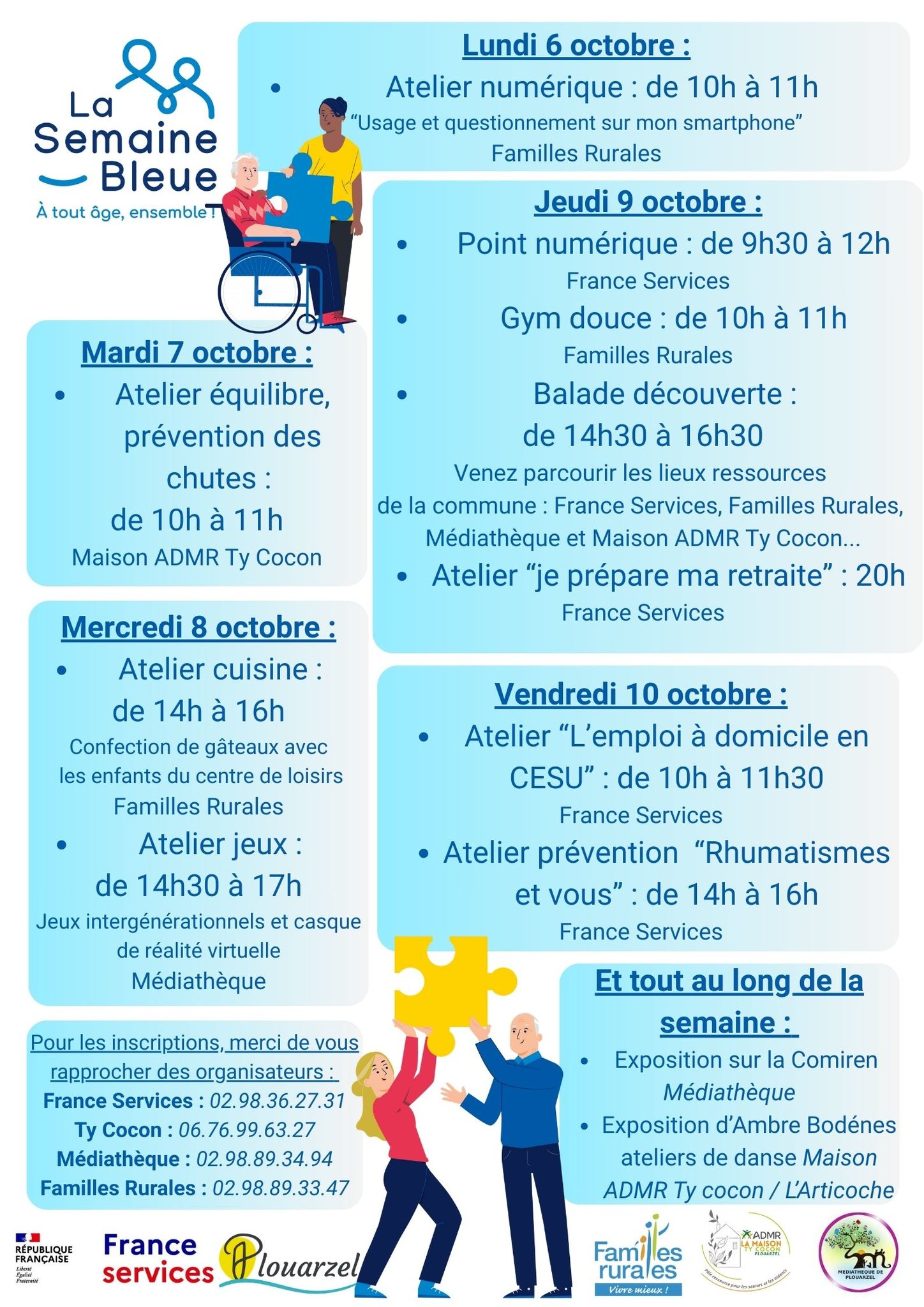 Semaine Bleue à Plouarzel